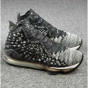 Nike LeBron 17 In The Arena Oreo Shoes Mens Sz 12 Basketball Air Max BQ3177-002